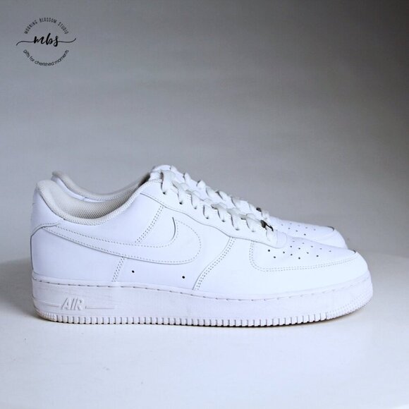 Nike Air Force 1 Low \'07 Leather White‎ Men 11.5 main image 12